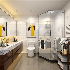 现代 卫生间
