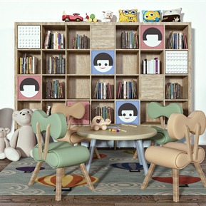 现代 儿童桌椅 玩具