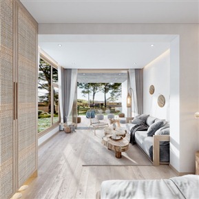 北欧 客房 自然民宿酒店客房