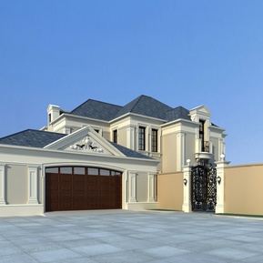 欧式 独栋别墅 别墅