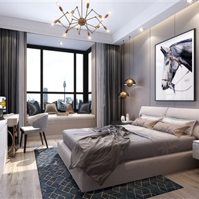 轻奢 卧室