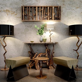 北欧 灯具组合 饰品