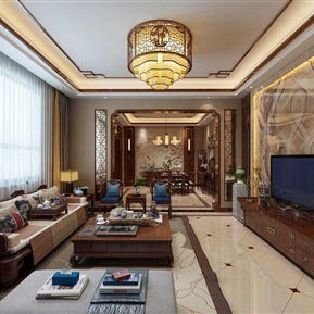 新中式 客餐厅 客厅