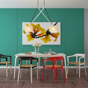 北欧 餐桌椅组合  餐桌组合