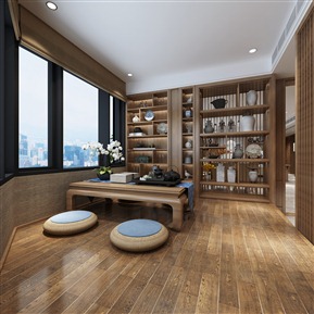 新中式 茶室 简中客餐厅