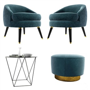 现代 休闲沙发组合