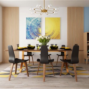 北欧 餐桌椅组合  餐桌组合