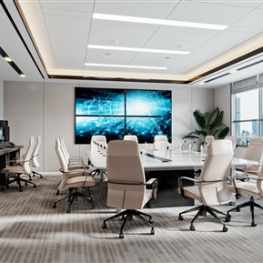 现代 会议室 会议桌椅