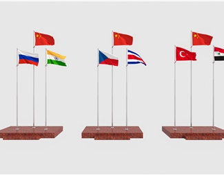 现代 国旗