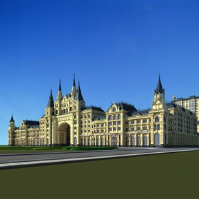 欧式 商业楼 建筑