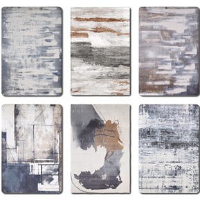 现代 方形地毯 抽象地毯