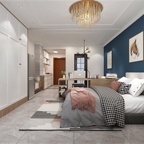 现代 公寓 单身公寓出租房