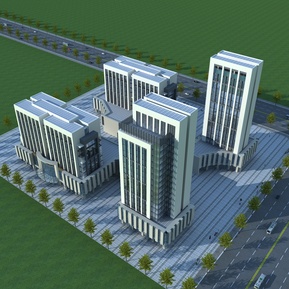 现代 办公楼 公寓办公楼