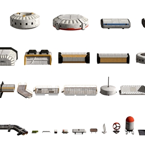 后现代 太空基地