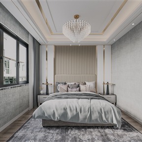 轻奢 卧室