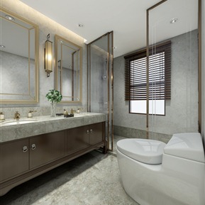 新中式 卫生间