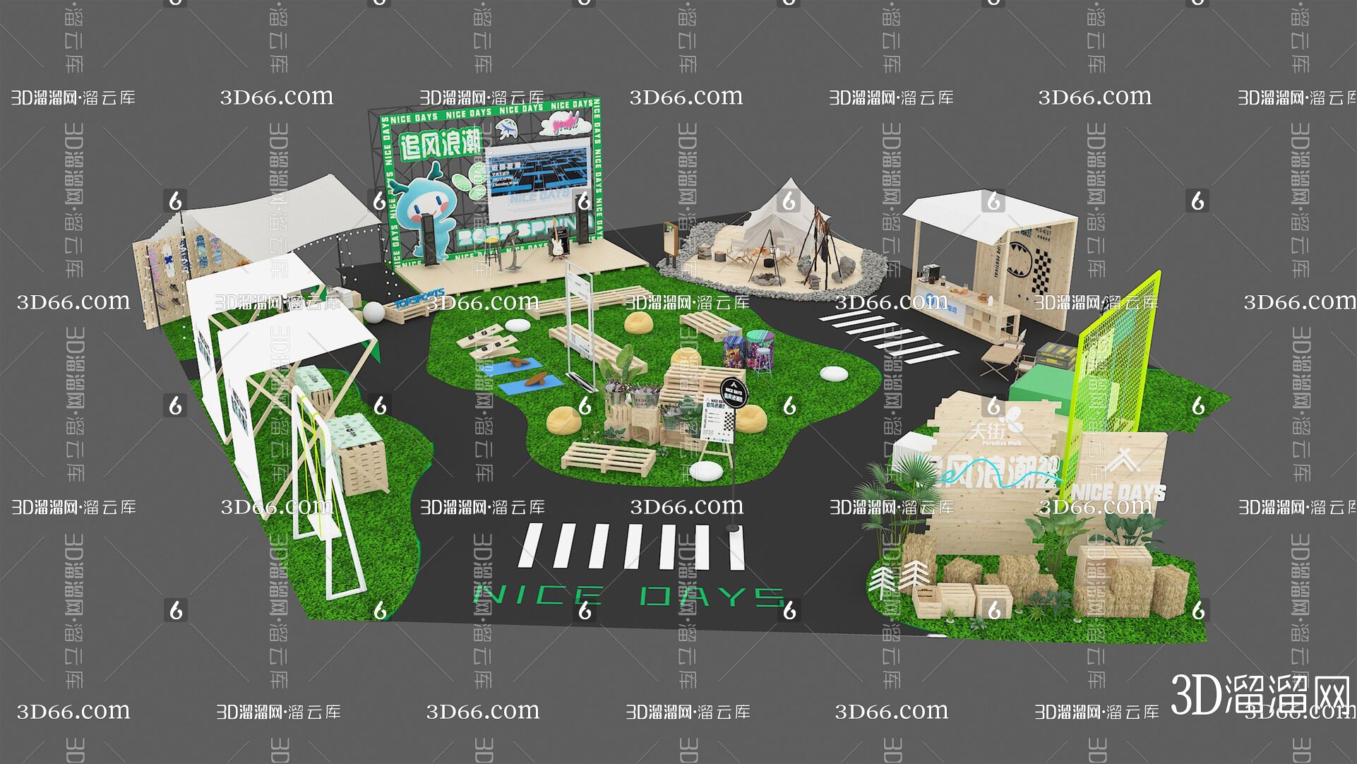 【美陈3D模型下载】-美陈3D模型素材下载_3D溜溜网-花瓣网