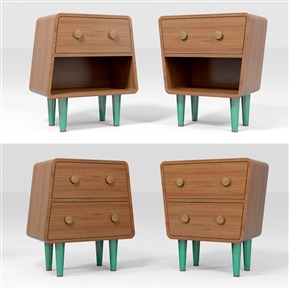 北欧 床头柜 儿童床头柜