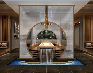 新中式 餐厅 茶餐厅