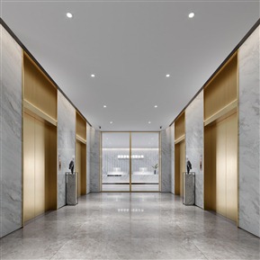 现代 电梯厅