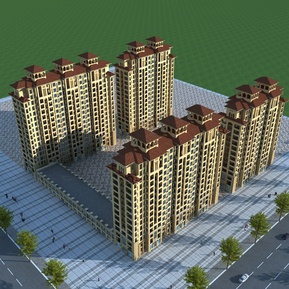 欧式 住宅区 住宅