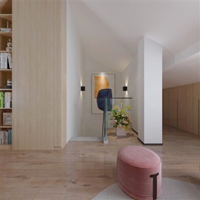 现代 休闲区 阁楼