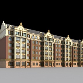 欧式 住宅楼 英式多层住宅