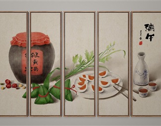 现代卫生间装饰画