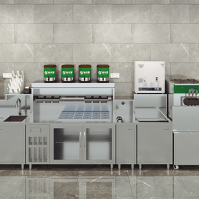 现代 奶茶店设备 茶饮店设备