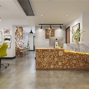 现代 公共办公区 办公室