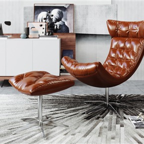 现代 沙发椅 蜗牛椅