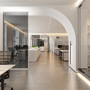 现代 公共办公区 商聚星办公室