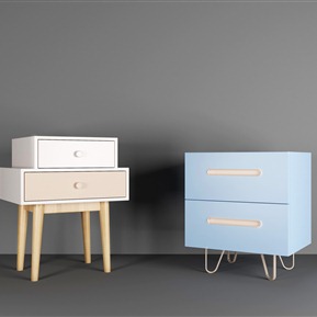 北欧 床头柜