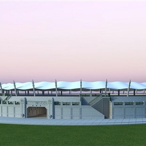 欧式 场馆 运动馆 展览馆