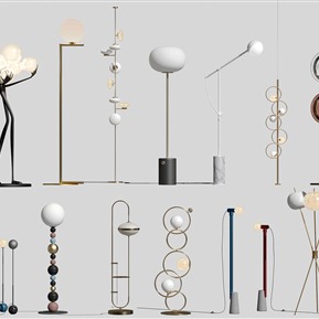 现代 落地灯