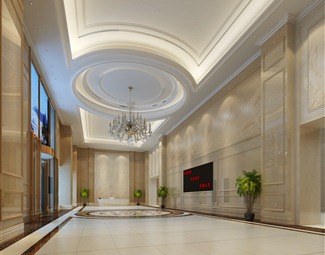 简欧 大厅