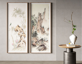 新中式风景画