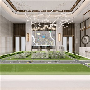 轻奢 售楼处 售楼部