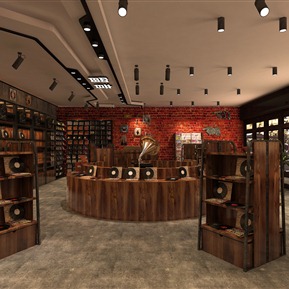 工业LOFT 音像店 唱片