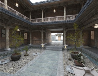 中式园林景观
