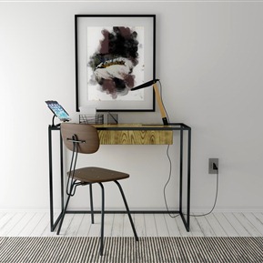 工业LOFT 书桌椅  书桌组合