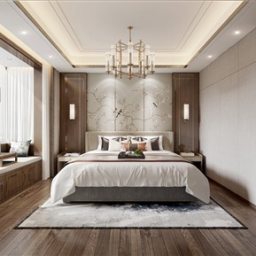 新中式 卧室