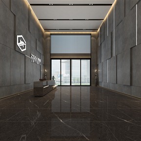 现代 大厅 展厅大厅