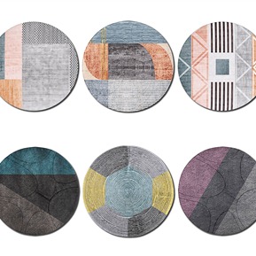 现代 圆形地毯