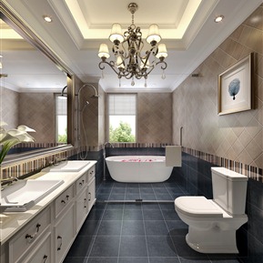 简欧 卫生间