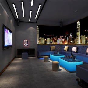现代 ktv 包厢 包间