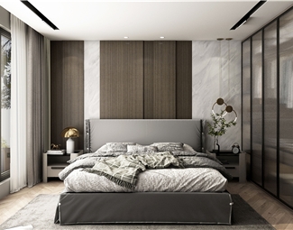 现代 卧室