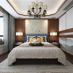 新中式 卧室