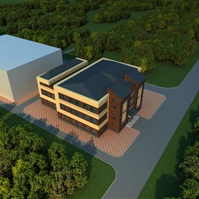 现代 教学楼 学校