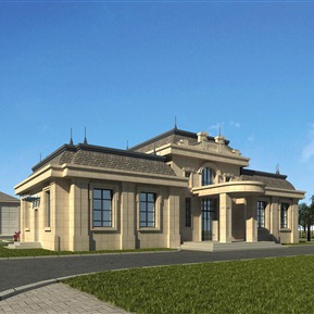 欧式 会所建筑 建筑